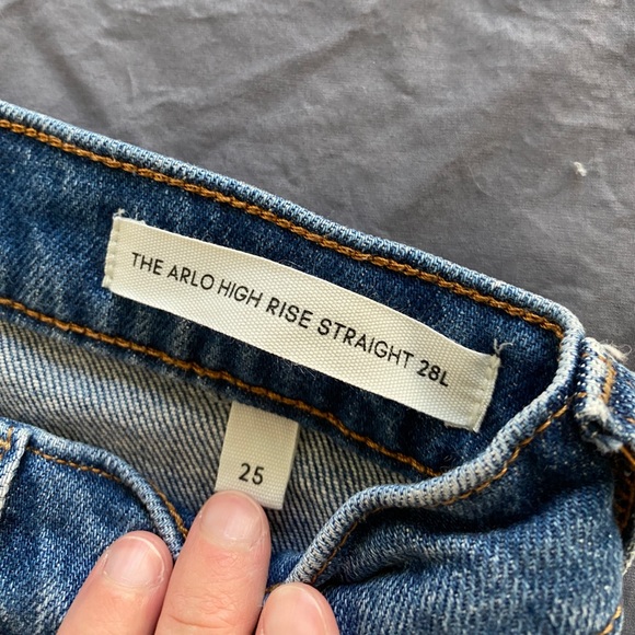 Aritzia Denim Forum Arlo Straight Leg jeans - Picture 3 of 4